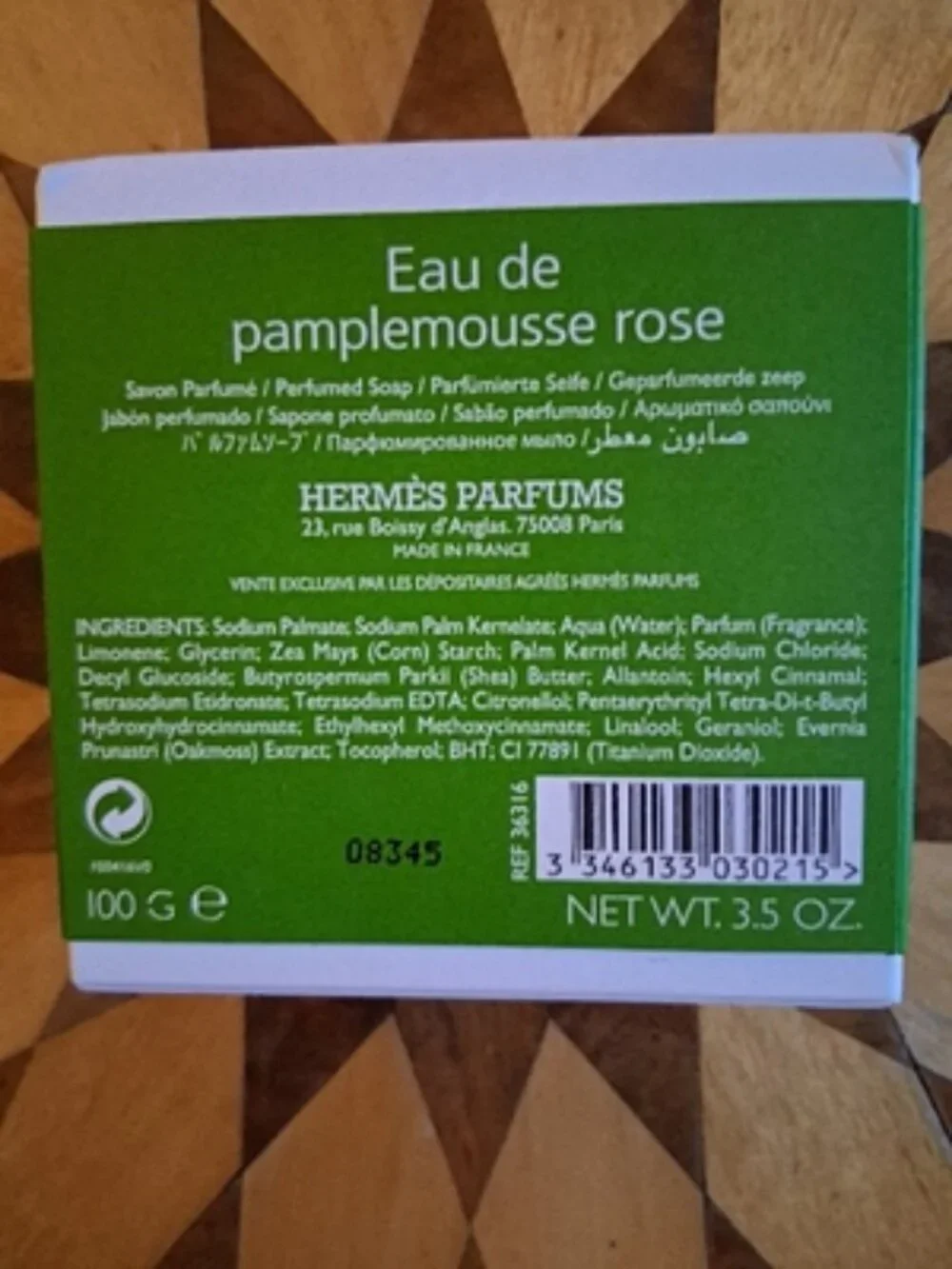 Hermes 3 Soap Gift Set
